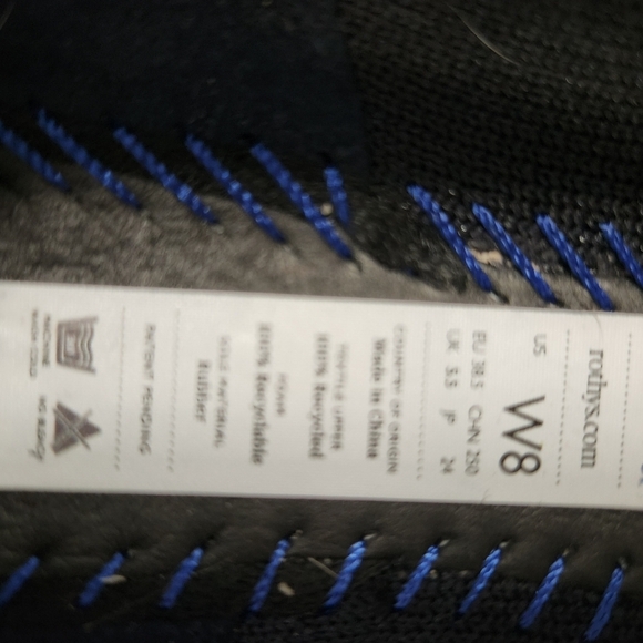 Rothy’s Grey Birdseye Flats SZ 8 - Picture 6 of 11